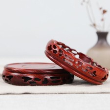 Rond Rocou Présentoir Bois