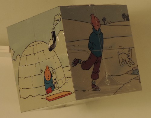 Tintin herge cube articule - cube,