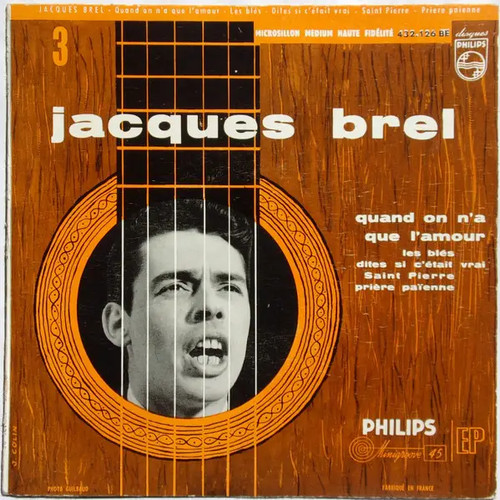 Jacques brel single - brel, 3