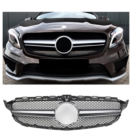 Calandre argent pour - calandre, mercedes