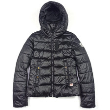 G-Star Brut Femmes Doudoune TAILLE S Noir Manteau Hiver Whistler-Z-Slim-Hdd-Jkt