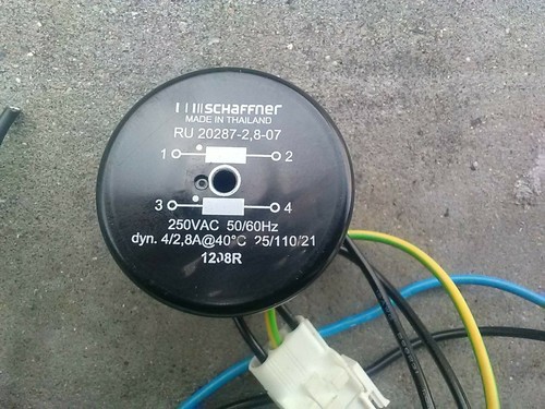 Filtre secteur schaffner 250v - secteur,