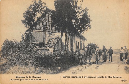 Cpa maison la somme - la,