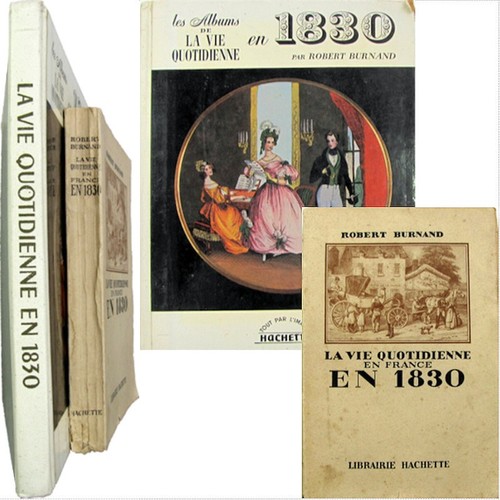 Vie quotidienne 1830 - la,