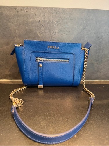 Sac main bleu furla - main,