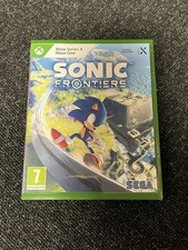 Microsoft xbox séries X SONIC Frontiers complet PAL FR