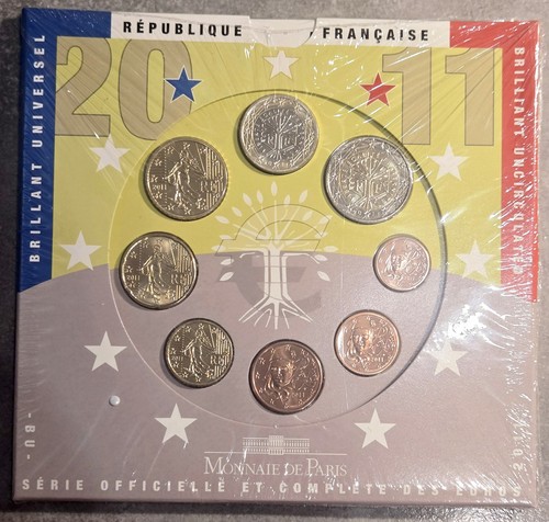 Coffret france 2011 - coffret, bu