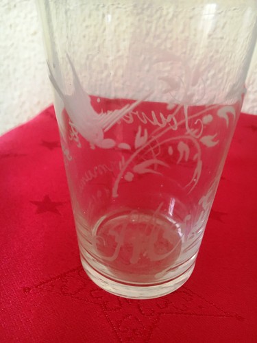 Hirondelle verre ancien art - verre, /art