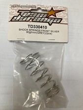 Radio Control Team Durango DNX DEX 408 #TD330410 Shock springs Front Silver 80gf