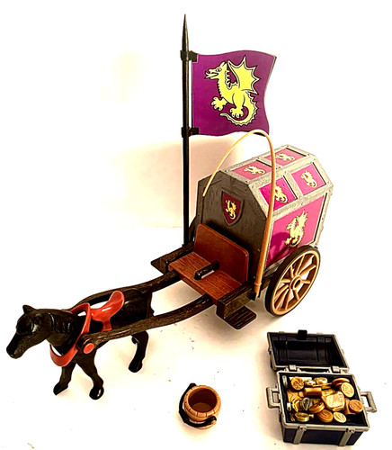 Playmobil chariot trésor - au,