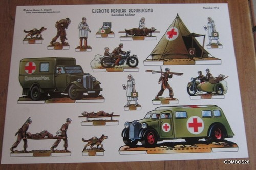 Planche soldats decouper - a,