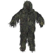 Mfh Ghillie Yowie Ensemble Camouflage Combinaison Airsoft Chasse Corps 3D Systèm