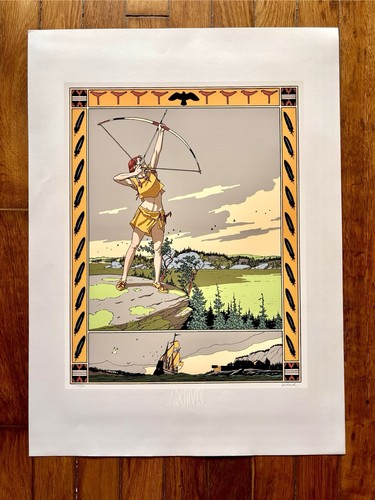 Serigraphie signe juillard - serigraphie,