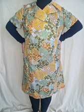 Nylon smock apron vintage - nylon,