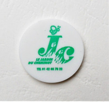 Jeton de caddie plastique JC