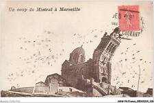 AMWP6-0475-13 - MARSEILLE - un coup de mistral a marseille