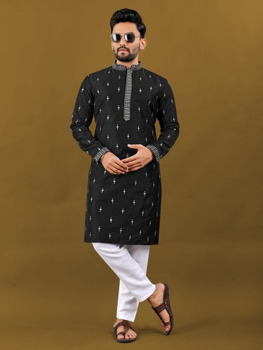 Hommes kurta ensemble - kurta,