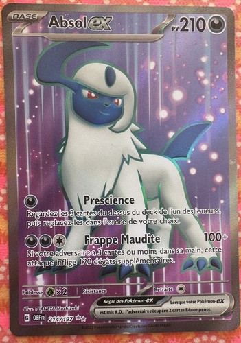 Absol 214 197 flammes - ex,