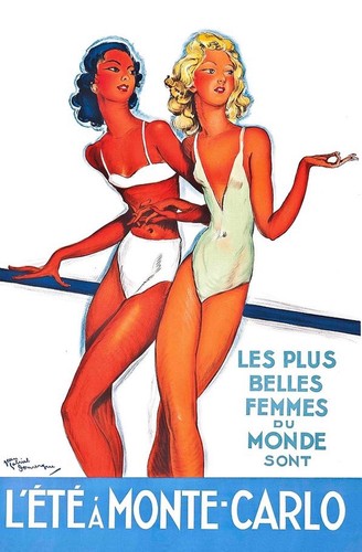 Affiche poster monte carlo - affiche,