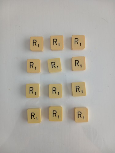 Lot lettres scrabble r - lot, 12