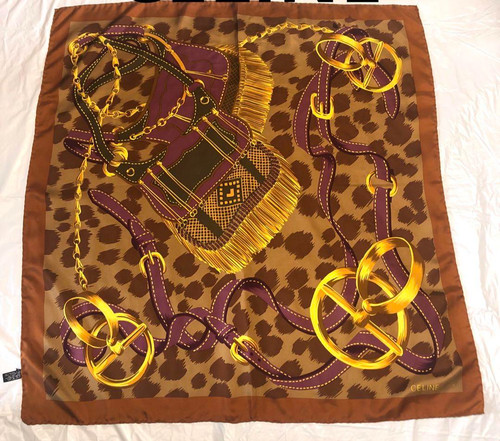 Foulard soie céline - en, dans