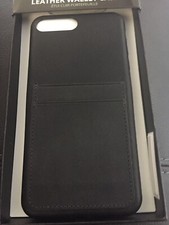 NOMAD etui Cuir Horween Portefeuille porte Carte Iphone 7+ Slate Gray