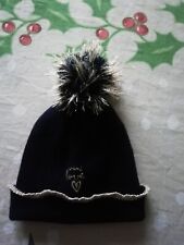 Bonnet Bleu Foncé Avec Pompon T-U Sans Marque Générique Bébé Fille Occasion