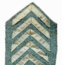 RARE Chevron brisque Moutarde modèle 1916 capote Zouaves Tirailleurs Légion 1918