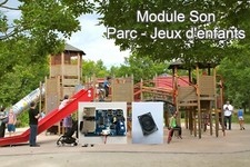 Module Son Modélisme Train AMBIANCE PARC JEUX D'ENFANTS - 5 Vcc