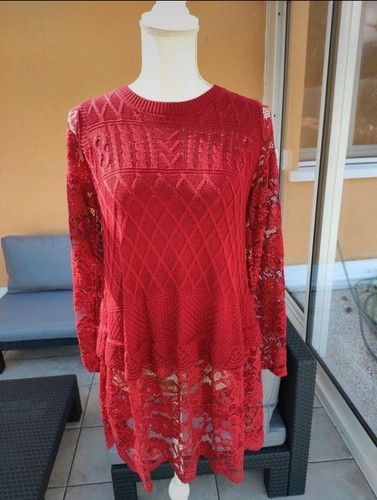Pull avec dentelle - avec,
