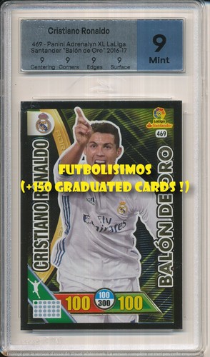 469 card ronaldo - balon, oro
