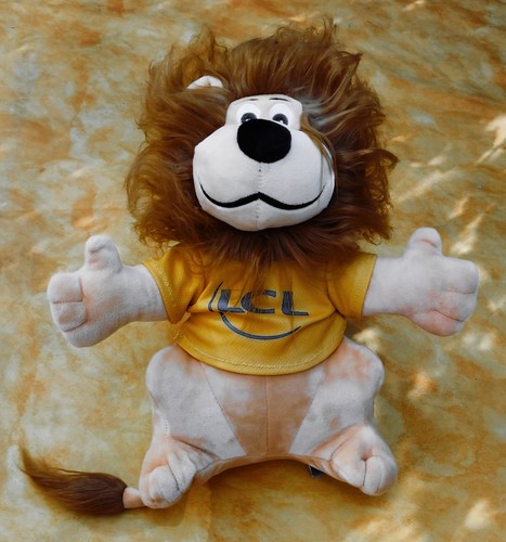 Peluche lion lcl tour - lion, cm