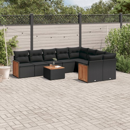 Salon jardin avec coussins - jardin,