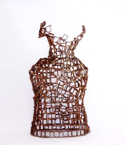 Sculpture brutaliste vintage - brutaliste,