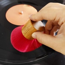 Brosse de nettoyage de disque vinyle Brosse à poussière propre Manche en