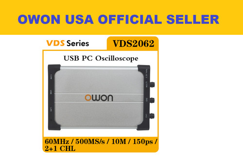 Owon vds2062 oscilloscope - owon,