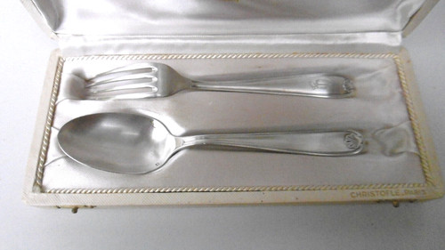 Christofle coffret bapteme - christofle,