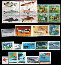 Brésil - lot timbres neufs