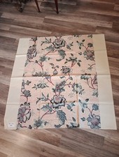 Coupon Tissu D'éditeur Coton Style Indienne XVIIIe 100 x 100 cm 