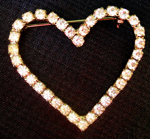Saint valentin broche coeur - valentin,
