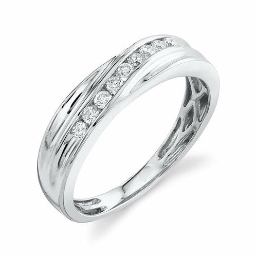 Hommes anneau mariage diamant - hommes,