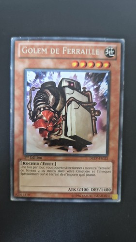 Golem ferraille drev rare - golem,