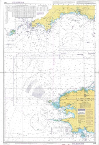 Carte maritime l entrée - maritime, de