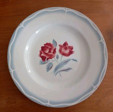 PLAT ROND ANCIEN DIGOIN SARREGUEMINES MODELE ALESIA TBE 