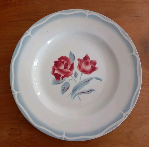 Plat rond ancien digoin - plat,
