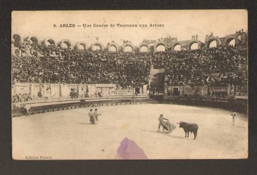 Arles course taureaux - de,