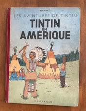 Hergé Tintin en Amérique 1st