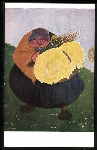 Carte postale artiste g - postale, d'artiste