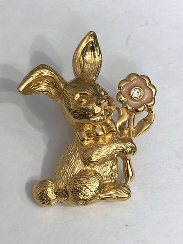 Easter tack pin gold - easter,