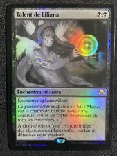 LOT CARTE MAGIC  RARE EDITION FOIL TALENT DE LILIANA ENCHANTEMENT PLANESWALKER